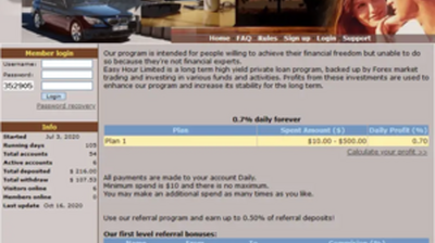 Easy Hour Limited (easy-hour.asia) program details. Reviews, Scam or Paying - HyipScan.Net