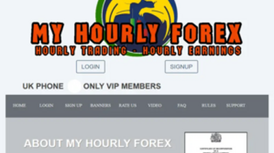 My Hourly Forex LTD (myhourlyforex.com) program details. Reviews, Scam or Paying - HyipScan.Net