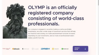 OLYMP (olymp.gg) program details. Reviews, Scam or Paying - HyipScan.Net