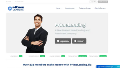 Primelending Limited (primelending.biz) program details. Reviews, Scam or Paying - HyipScan.Net