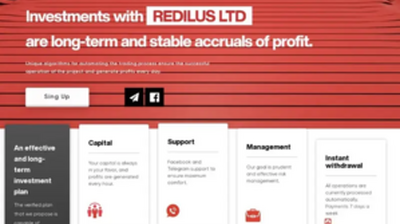 Redilus (redilus.com) program details. Reviews, Scam or Paying - HyipScan.Net