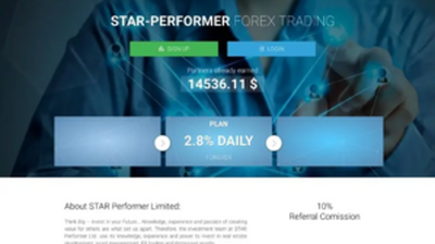 Star-Performer (star-performer.ltd) program details. Reviews, Scam or Paying - HyipScan.Net