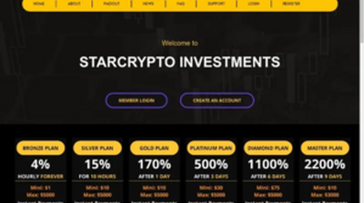 StarCrypto (starcrypto.cc) program details. Reviews, Scam or Paying - HyipScan.Net