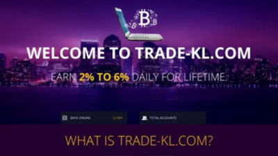 Trade-KL (trade-kl.com) program details. Reviews, Scam or Paying - HyipScan.Net