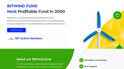 Bitwind Fund (bitwind.fund) program details. Reviews, Scam or Paying - HyipScan.Net