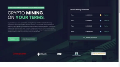 Crypto Mining LTD (crypto-mining.biz) program details. Reviews, Scam or Paying - HyipScan.Net