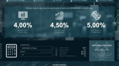 Dividend Market (dividendmarket.biz) program details. Reviews, Scam or Paying - HyipScan.Net