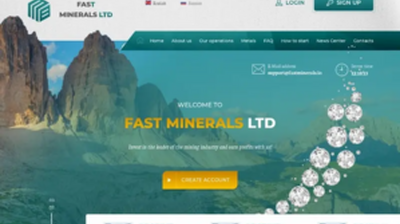 Fast Minerals Ltd (fastminerals.io) program details. Reviews, Scam or Paying - HyipScan.Net