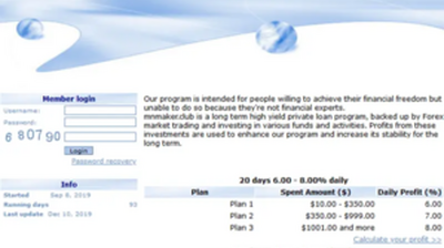 MNMaker Club (mnmaker.club) program details. Reviews, Scam or Paying - HyipScan.Net