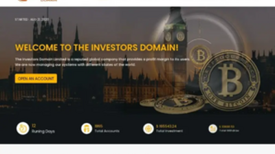 The Investors Domain (theinvestorsdomain.com) program details. Reviews, Scam or Paying - HyipScan.Net