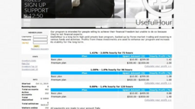 UsefulHour (usefulhour.biz) program details. Reviews, Scam or Paying - HyipScan.Net