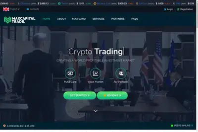 Maxcapital-trade (maxcapital-trade.com) program details. Reviews, Scam or Paying - HyipScan.Net