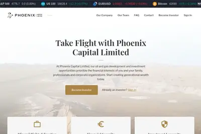 Phoenixcaplimited (phoenixcaplimited.com) program details. Reviews, Scam or Paying - HyipScan.Net