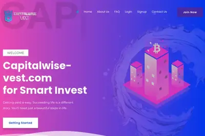 Capitalwise-Vest (capitalwise-vest.com) program details. Reviews, Scam or Paying - HyipScan.Net