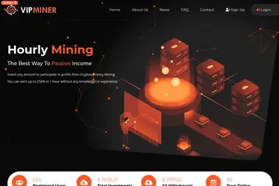Vipminer (vipminer.cloud) program details. Reviews, Scam or Paying - HyipScan.Net