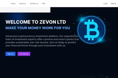 Zevon (zevon.online) program details. Reviews, Scam or Paying - HyipScan.Net