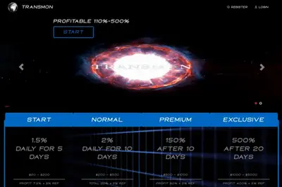 Transmon (transmon.top) program details. Reviews, Scam or Paying - HyipScan.Net