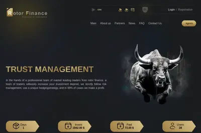 Rotor Finance (rotor.finance) program details. Reviews, Scam or Paying - HyipScan.Net