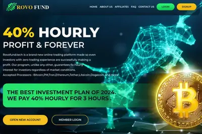 RovoFund (rovofund.tech) program details. Reviews, Scam or Paying - HyipScan.Net