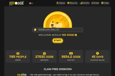 100-doge.site (100-doge.site) program details. Reviews, Scam or Paying - HyipScan.Net