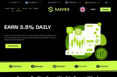 Saivex (saivex.tech) program details. Reviews, Scam or Paying - HyipScan.Net