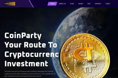 Coinparty.online (coinparty.online) program details. Reviews, Scam or Paying - HyipScan.Net