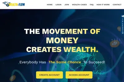 wealth-flow.cc (wealth-flow.cc) program details. Reviews, Scam or Paying - HyipScan.Net