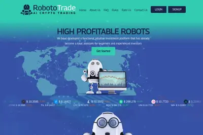 Roboto Trade LTD (robototrade.com) program details. Reviews, Scam or Paying - HyipScan.Net