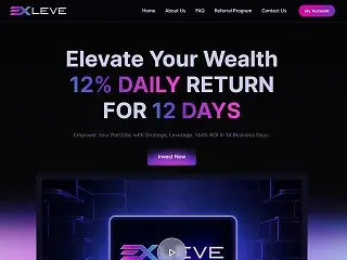 EXLEVE.COM (exleve.com) program details. Reviews, Scam or Paying - HyipScan.Net
