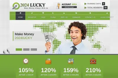 2024lucky.fun (2024lucky.fun) program details. Reviews, Scam or Paying - HyipScan.Net