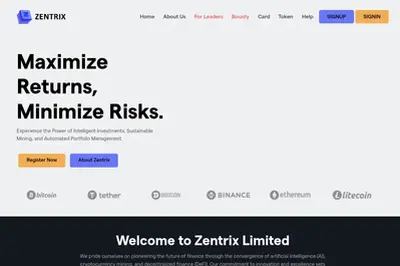 Zentrix (zentrix.pro) program details. Reviews, Scam or Paying - HyipScan.Net