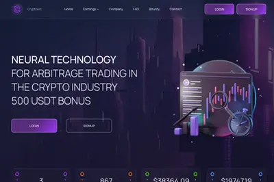 Cryptonic (cryptonic.life) program details. Reviews, Scam or Paying - HyipScan.Net