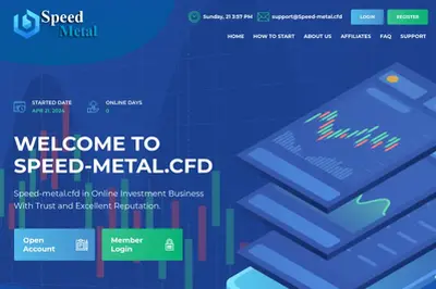 speed-metal.cfd (speed-metal.cfd) program details. Reviews, Scam or Paying - HyipScan.Net