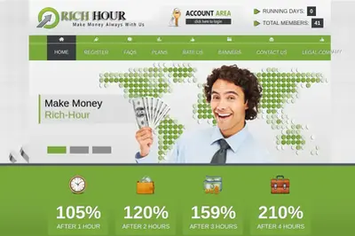 Rich-Hour (rich-hour.sbs) program details. Reviews, Scam or Paying - HyipScan.Net