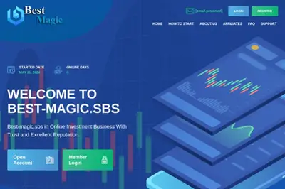 Best Magic (best-magic.sbs) program details. Reviews, Scam or Paying - HyipScan.Net