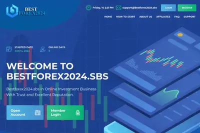 Bestforex2024 (bestforex2024.sbs) program details. Reviews, Scam or Paying - HyipScan.Net