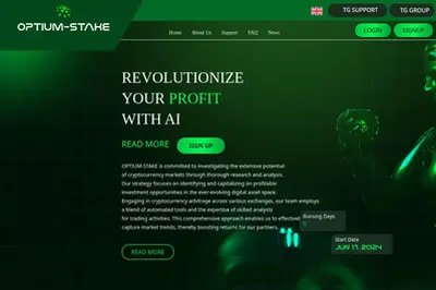 Optium-Stake (optium-stake.com) program details. Reviews, Scam or Paying - HyipScan.Net