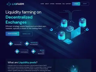 LIQFARM.COM (liqfarm.com) program details. Reviews, Scam or Paying - HyipScan.Net