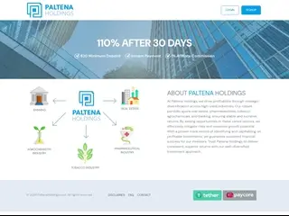 PALTENAHOLDINGS.COM (paltenaholdings.com) program details. Reviews, Scam or Paying - HyipScan.Net