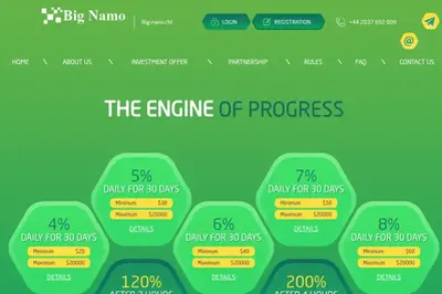 big-nano.cfd (big-nano.cfd) program details. Reviews, Scam or Paying - HyipScan.Net