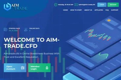 aim-trade.cfd (aim-trade.cfd) program details. Reviews, Scam or Paying - HyipScan.Net