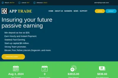 App-Trade (app-trade.store) program details. Reviews, Scam or Paying - HyipScan.Net