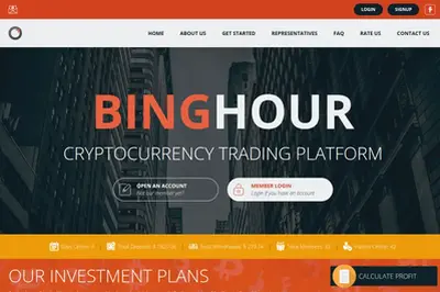 Bing-Hour (bing-hour.cfd) program details. Reviews, Scam or Paying - HyipScan.Net