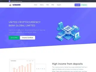 UCBANK.GROUP (ucbank.group) program details. Reviews, Scam or Paying - HyipScan.Net