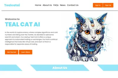 Teal Cat Ai (tealcatai.com) program details. Reviews, Scam or Paying - HyipScan.Net