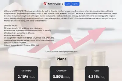 kryptonite.store (kryptonite.store) program details. Reviews, Scam or Paying - HyipScan.Net