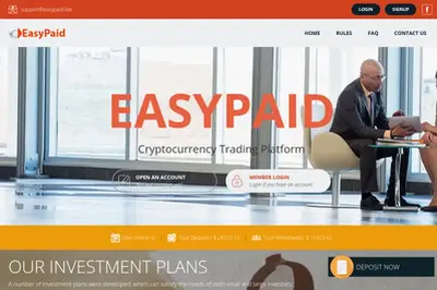 easypaid.live (easypaid.live) program details. Reviews, Scam or Paying - HyipScan.Net