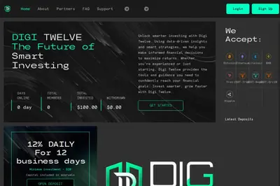 Digi-Twelve (digi-twelve.com) program details. Reviews, Scam or Paying - HyipScan.Net