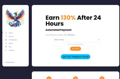 Ai Fenix (aifenix.tech) program details. Reviews, Scam or Paying - HyipScan.Net